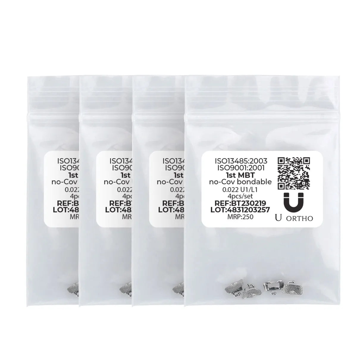 U Ortho Bondable Buccal Tubes - 1st Molar MBT 0.022