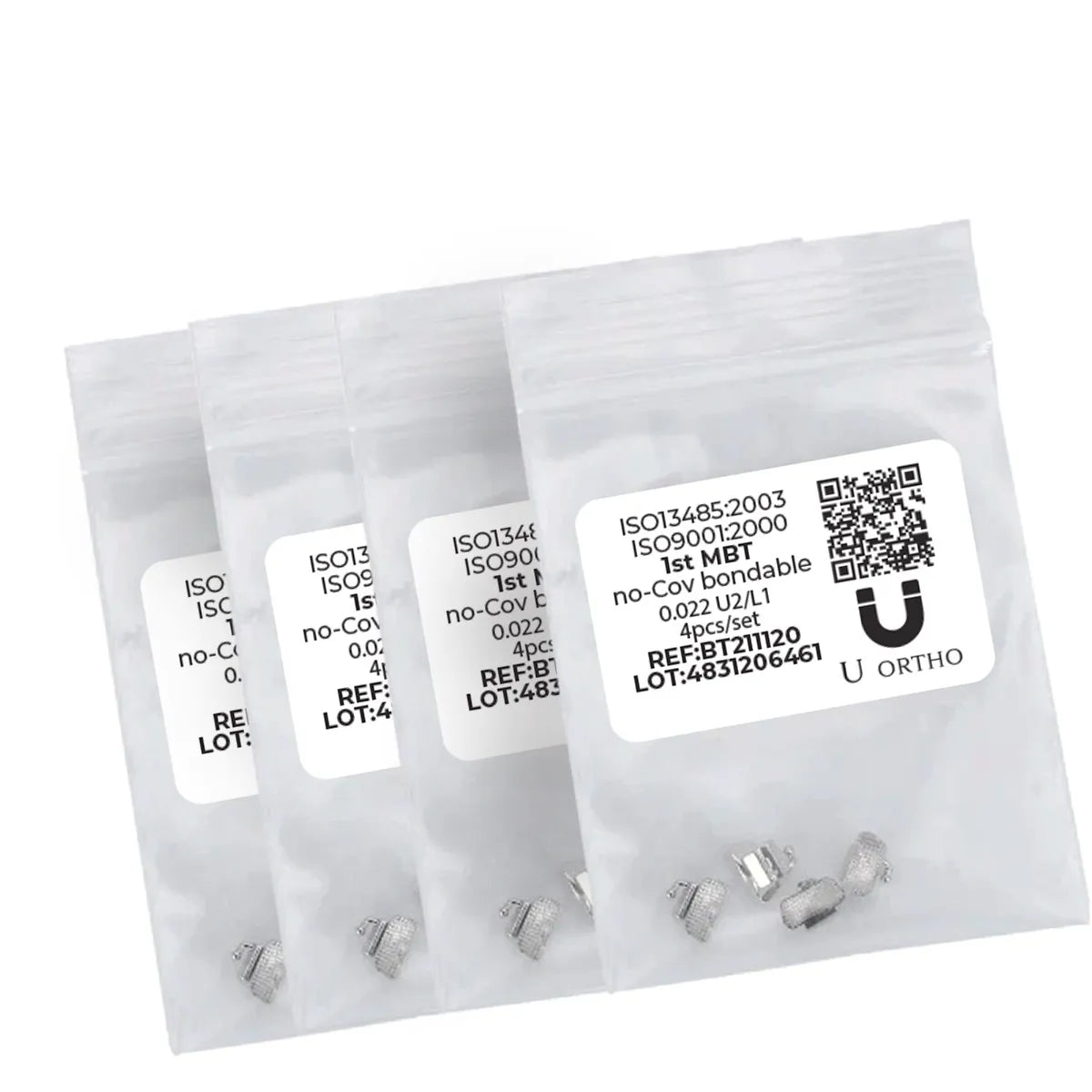 U Ortho Bondable Buccal Tubes - 1st Molar MBT 0.022