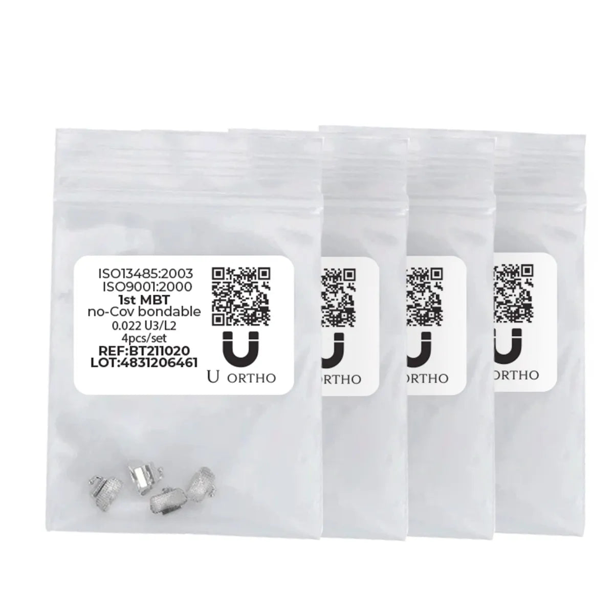 U Ortho Bondable Buccal Tubes - 1st Molar MBT 0.022