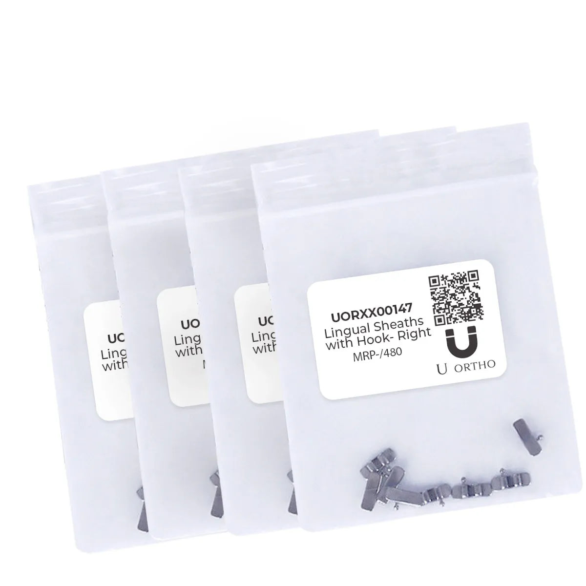 U ortho Lingual Sheaths with Hooks