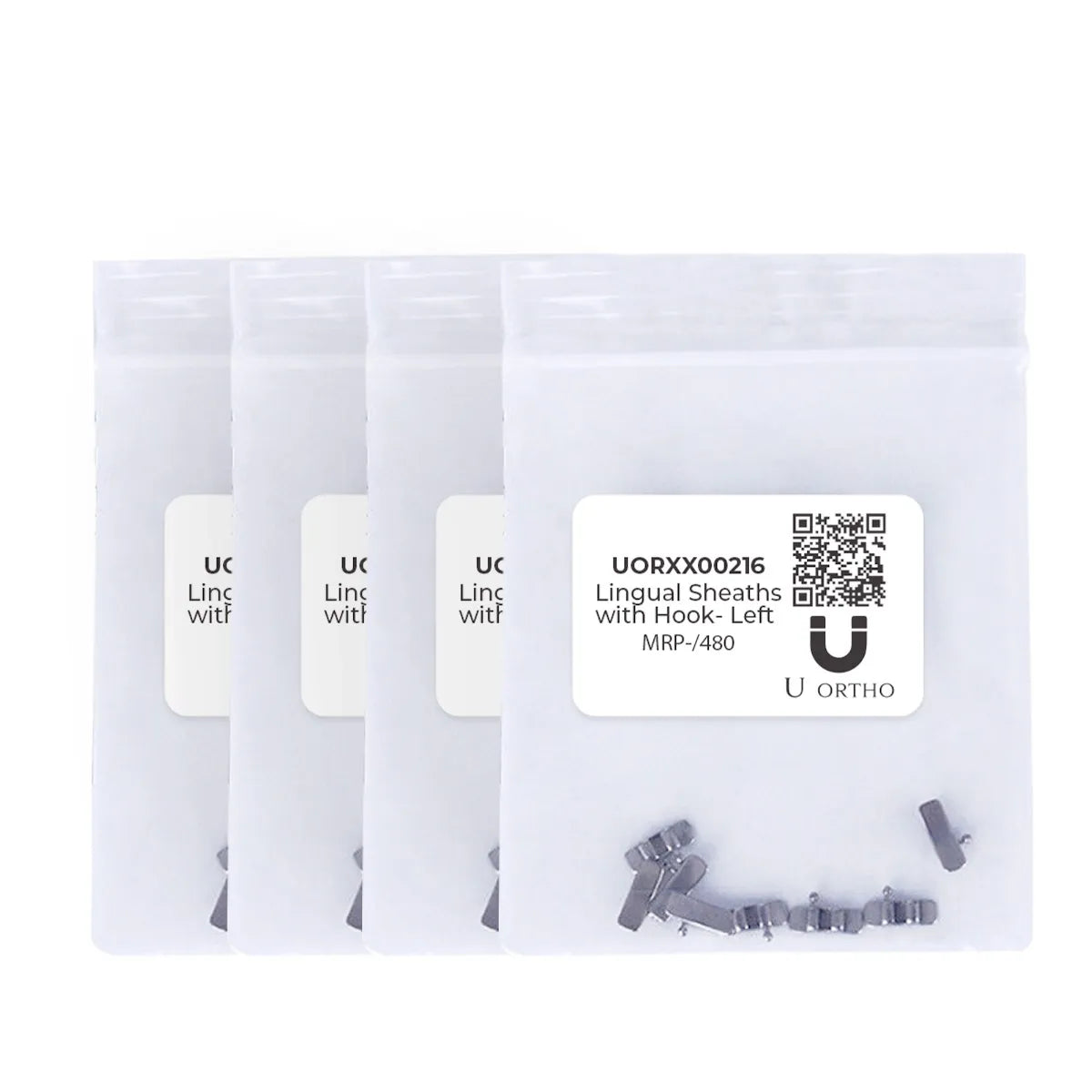 U ortho Lingual Sheaths with Hooks