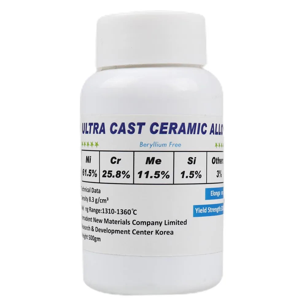 Ultra Cast Dental Ceramic Alloy (Beryllium Free)