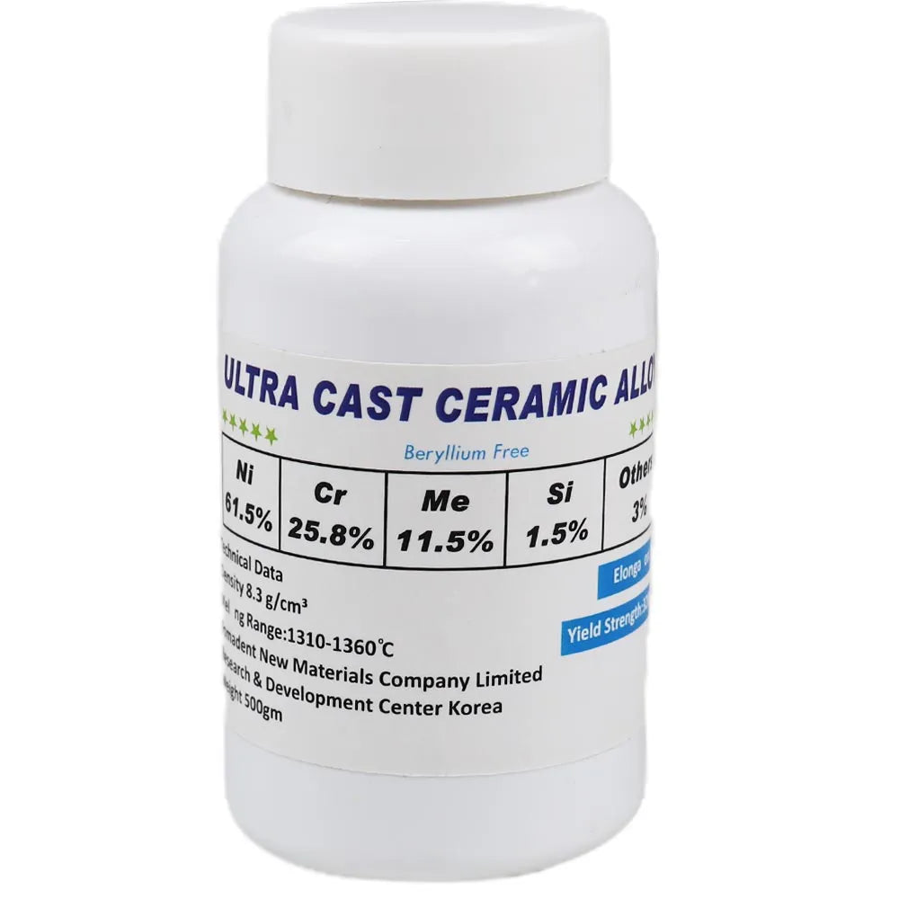 Ultra Cast Dental Ceramic Alloy (Beryllium Free)