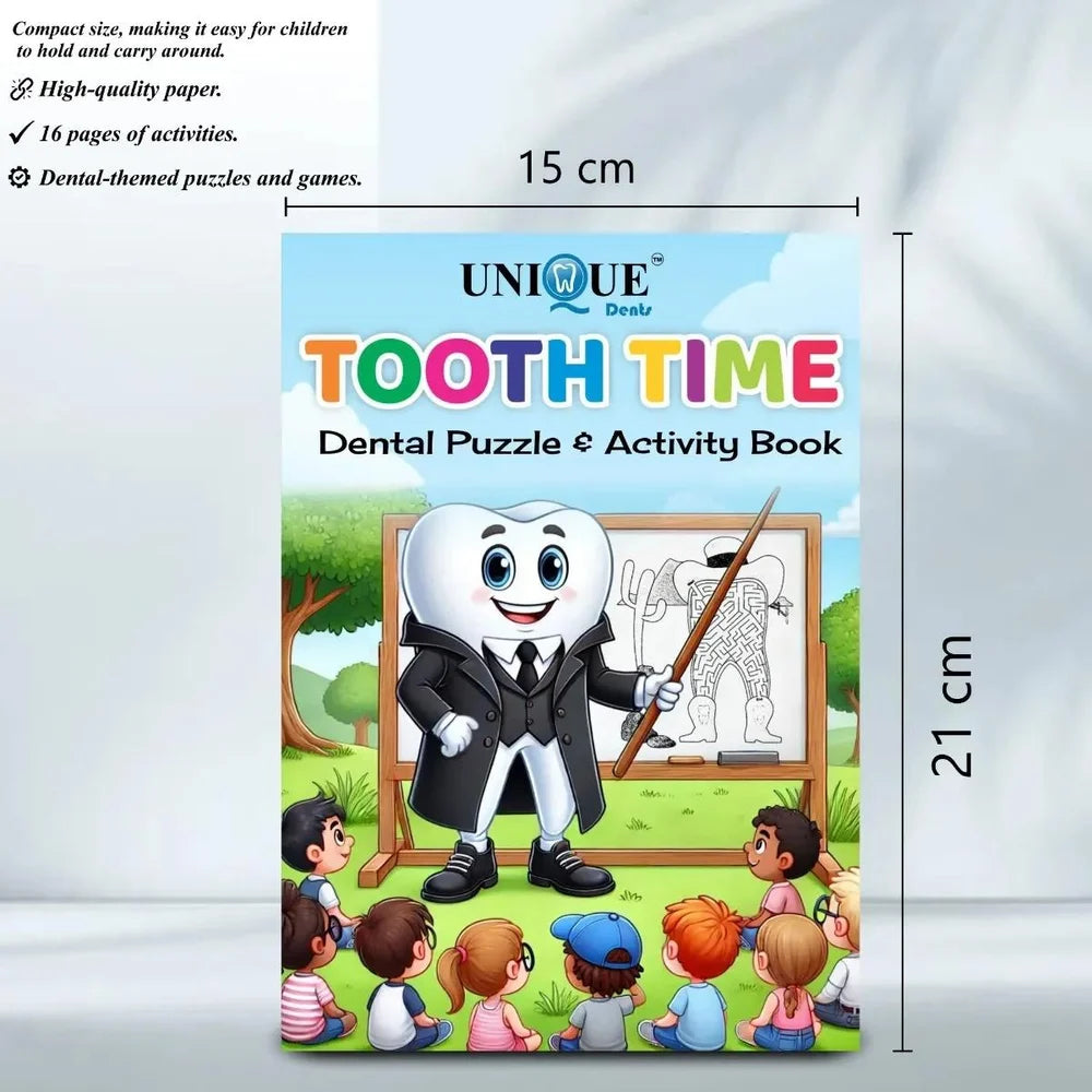Unique Dents Pedo Dental Activity Book DB002