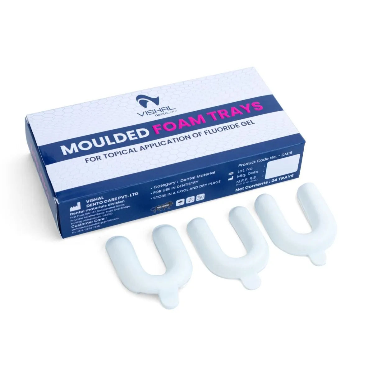 Vishal Dentocare Moulded Foam Tray