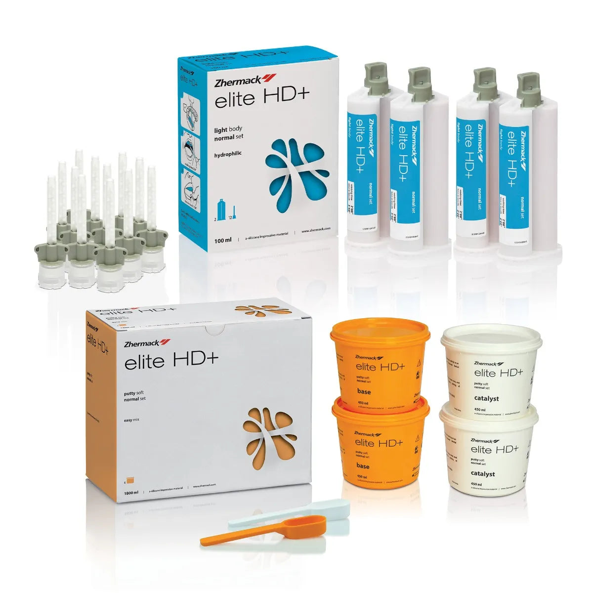 Zhermack Elite Hd+ Soft Putty And Light Body