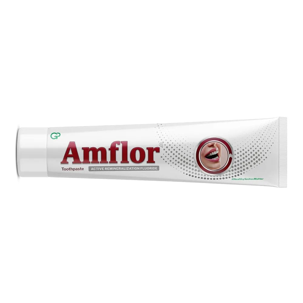 Group Pharma Amflor Toothpaste With Active Remineralization Fluoride