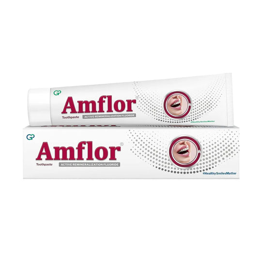 Group Pharma Amflor Toothpaste With Active Remineralization Fluoride