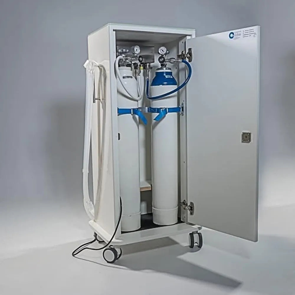 Baldus Touch - 70 Oxygen-Nitrous Oxide Mixer Unit With Encased Cart