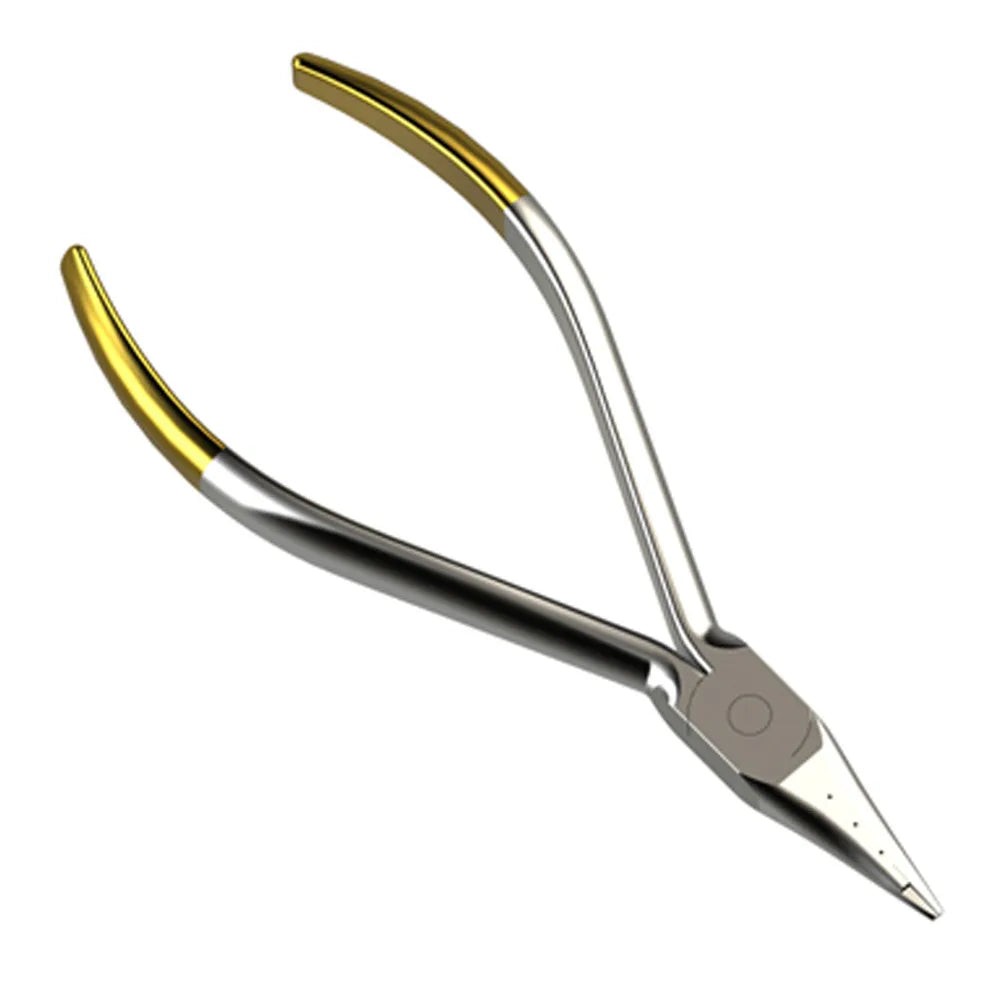 JJ Ortho Bird Beak Plier TC - Long With Grooves (90.02.18)