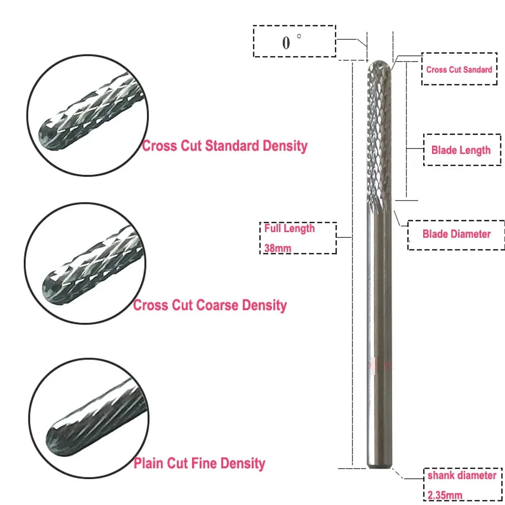 Labodent Milling Instrument- Cross Cut Standard