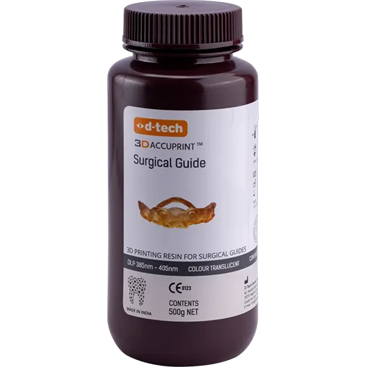 D-Tech 3D Accuprint Surgical Guide 3D Printing Resin