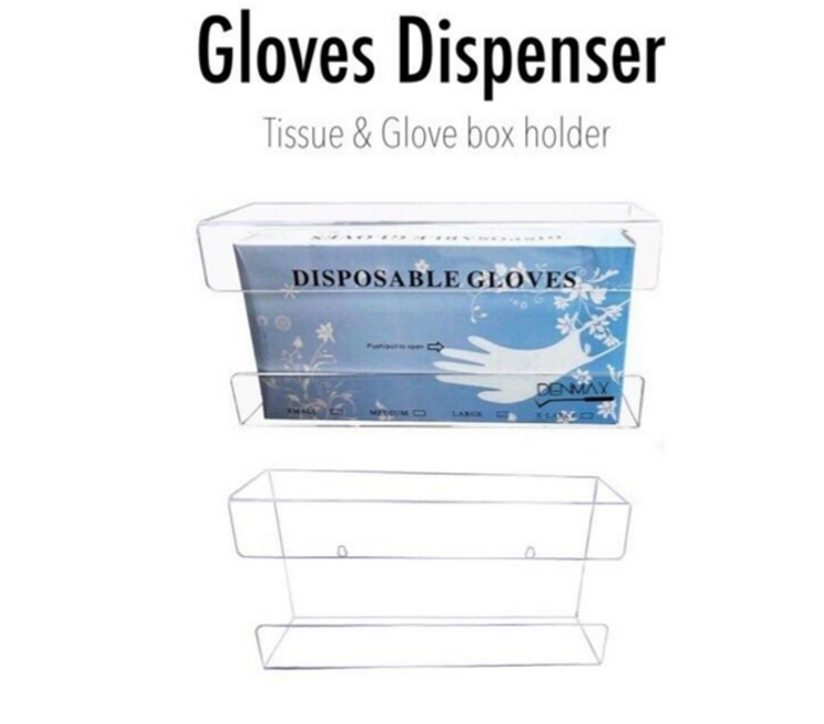 Denmax Glove Dispenser - Clear