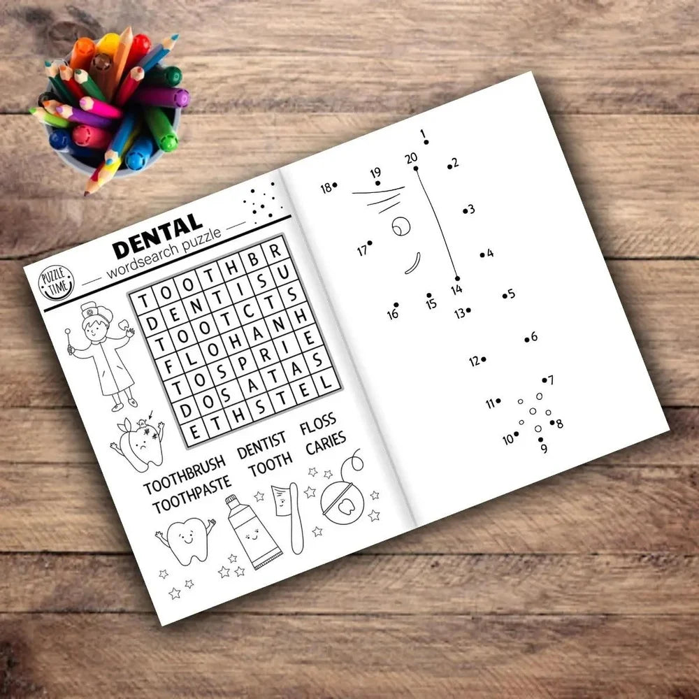 Unique Dents Pedo Dental Activity Book DB002