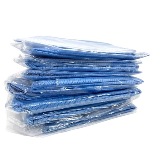 Denmax Patient Apron Blue Apron - Pack of 25Pcs