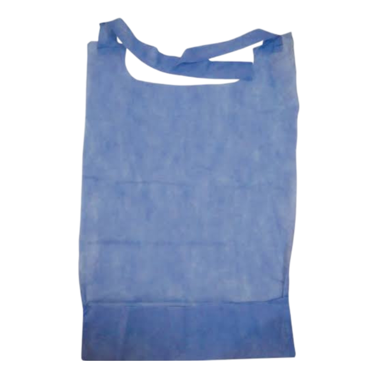 Denmax Patient Apron Blue Apron - Pack of 25Pcs