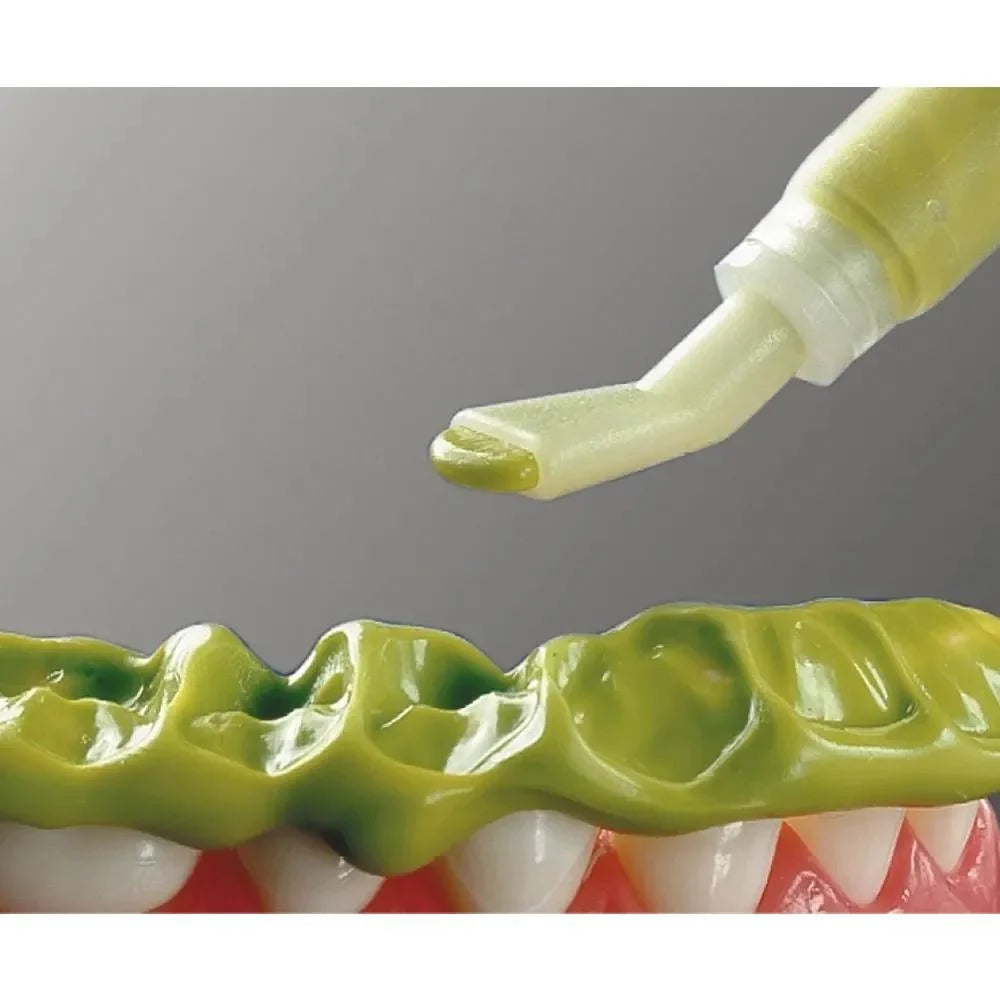 Base- Green,Catalyst-yellow Detax Greenbite Apple Bite Registration Material