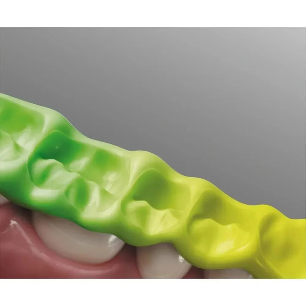 Base- Green,Catalyst-yellow Detax Greenbite Apple Bite Registration Material