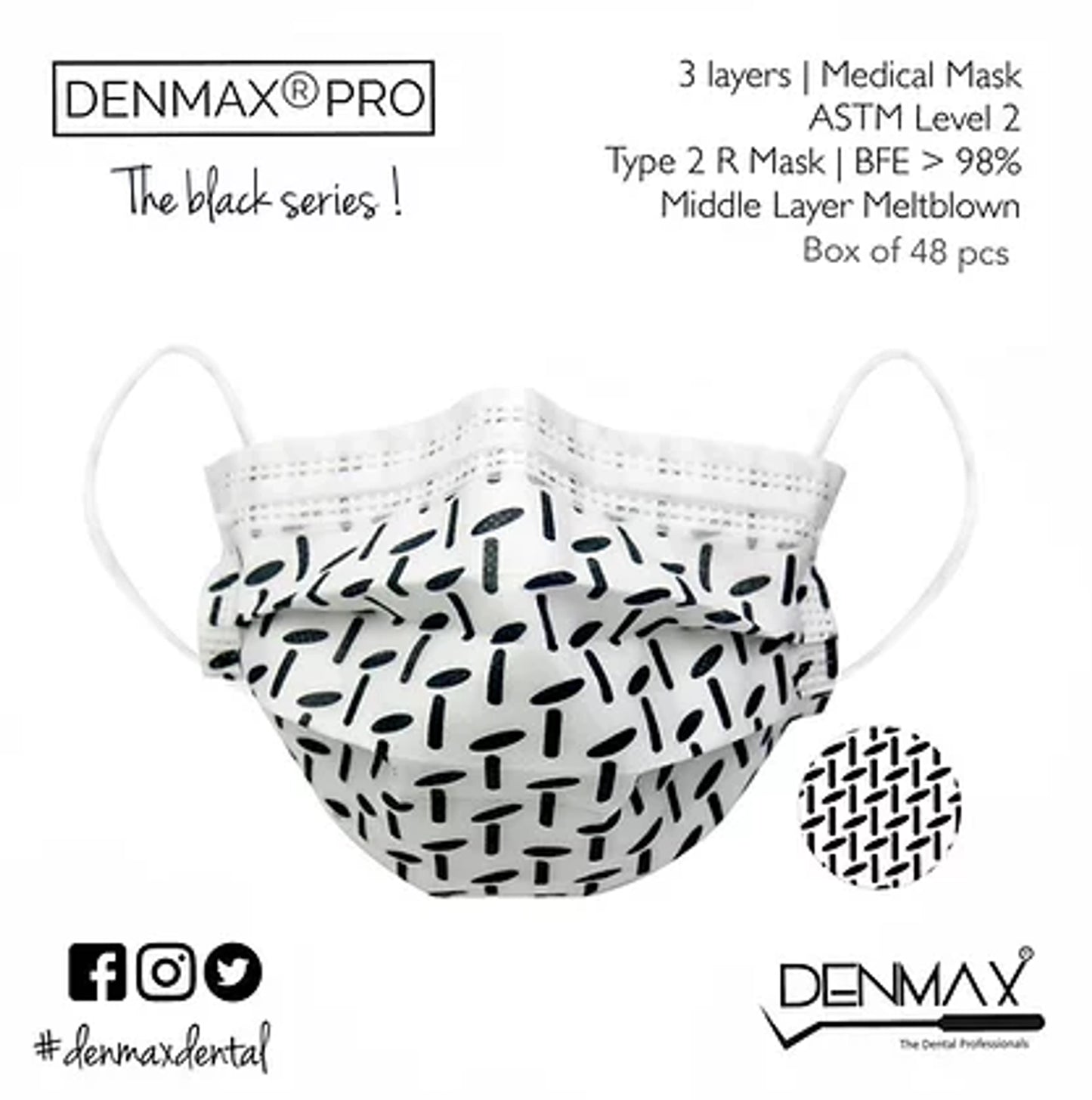 Denmax Printed Face Mask – Assorted Premium Designs