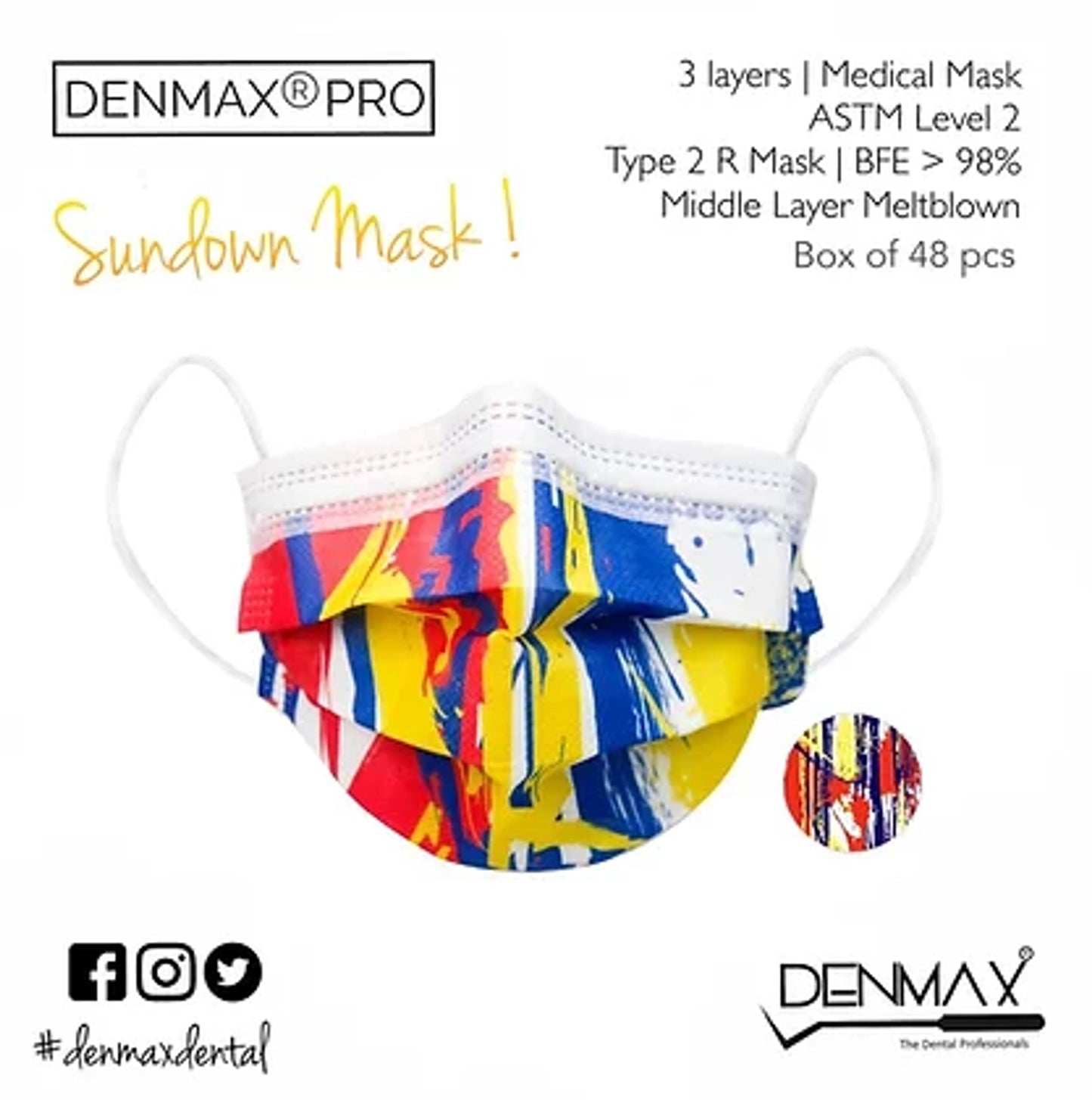 Denmax Printed Face Mask – Assorted Premium Designs