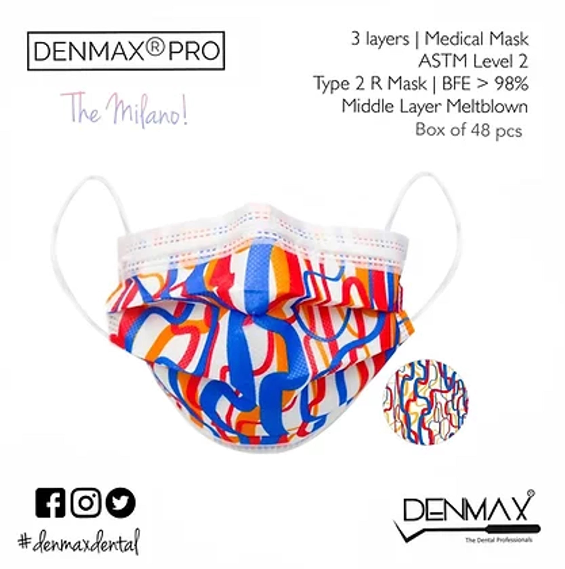 Denmax Printed Face Mask – Assorted Premium Designs