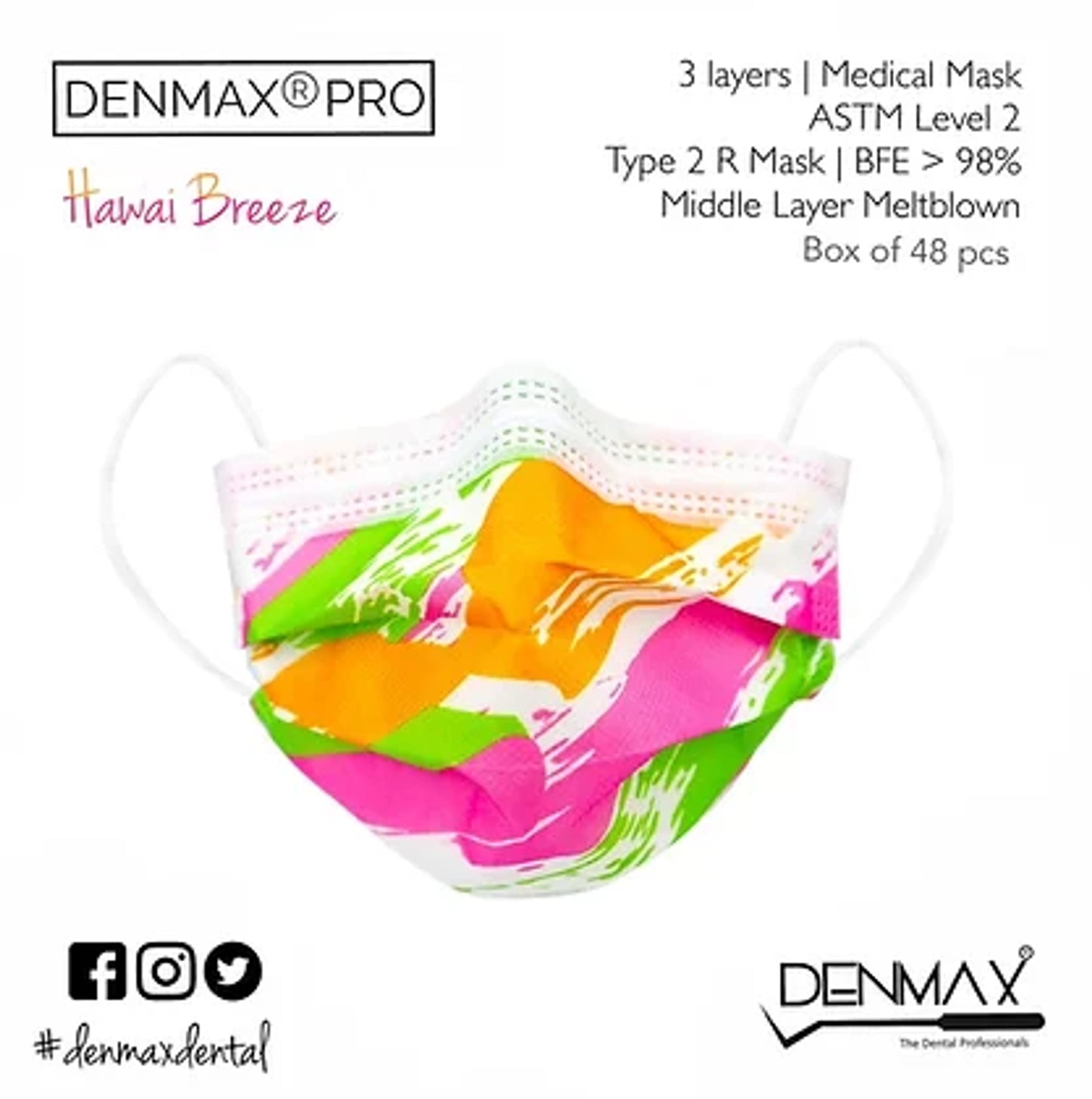 Denmax Printed Face Mask – Assorted Premium Designs