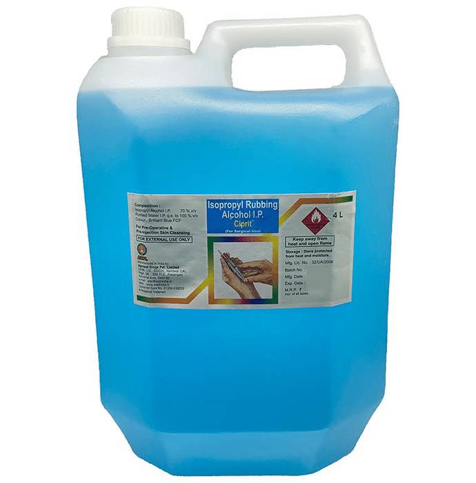Ciprit Isopropyl Rubbing Alcohol | Wound Cleanser & Sanitiser
