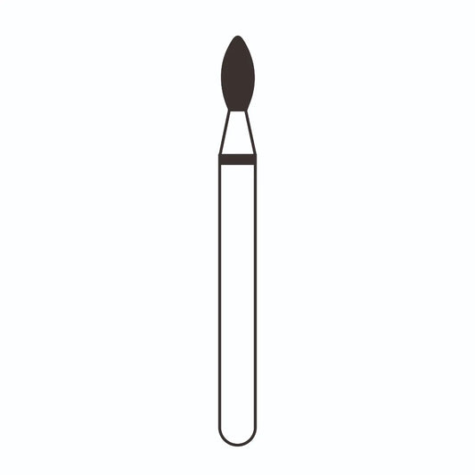 Frank Dental Flame Ogival FG Diamond Burs FO Series (Super Coarse)