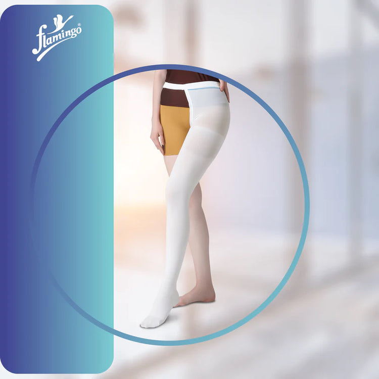 Flamingo Anti EMB Mono Stkg - Left Beige