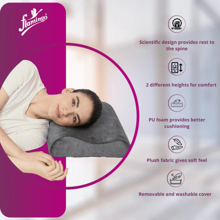 Flamingo Contoured Pillow