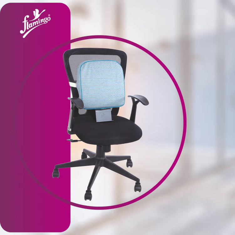 Flamingo Memory Foam Back Rest with Stand