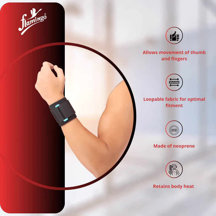 Flamingo Wrist Wrap Neoprene