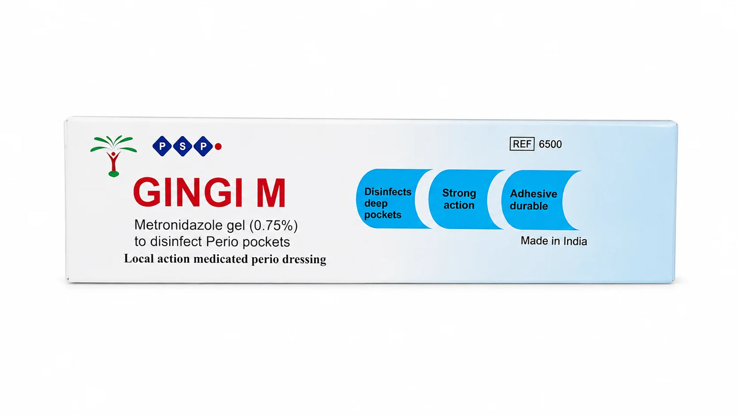 GINGI M Metronidazole Gel 0.75%