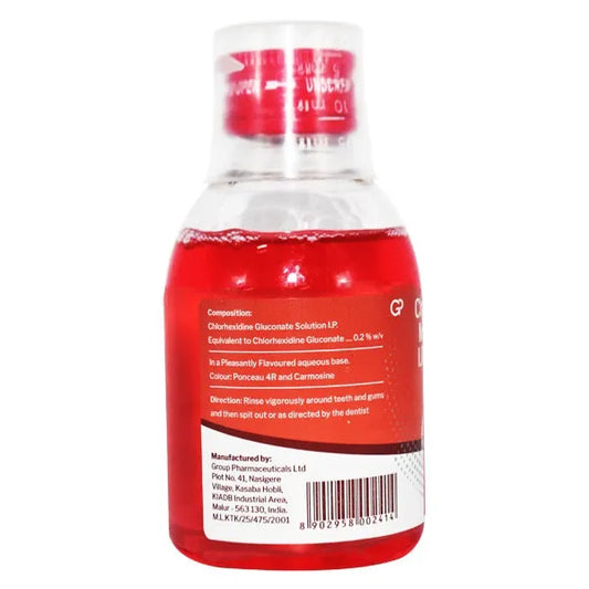 Group Pharma Guard Oral Rinse Chlorhexidine Mouthwash