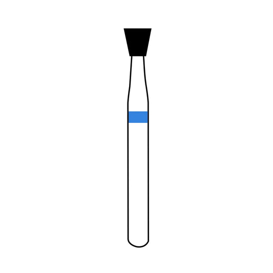 Frank Dental Straight Inverted Cone Diamond Bur FG -SI & DI (Made in Germany)