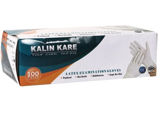 Kalin Kare Powdered Examination Latex Gloves