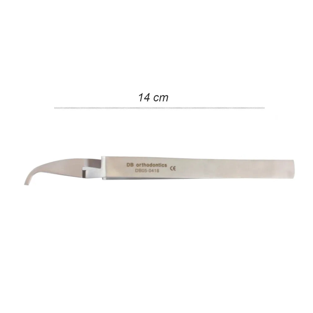 DB Ortho Curved Direct Bond Bracket Holder Tweezer - DB05-0418