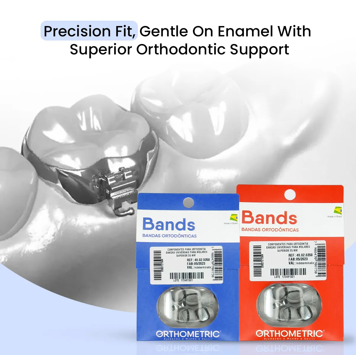 OrthoMetric Plain Ortho Bands