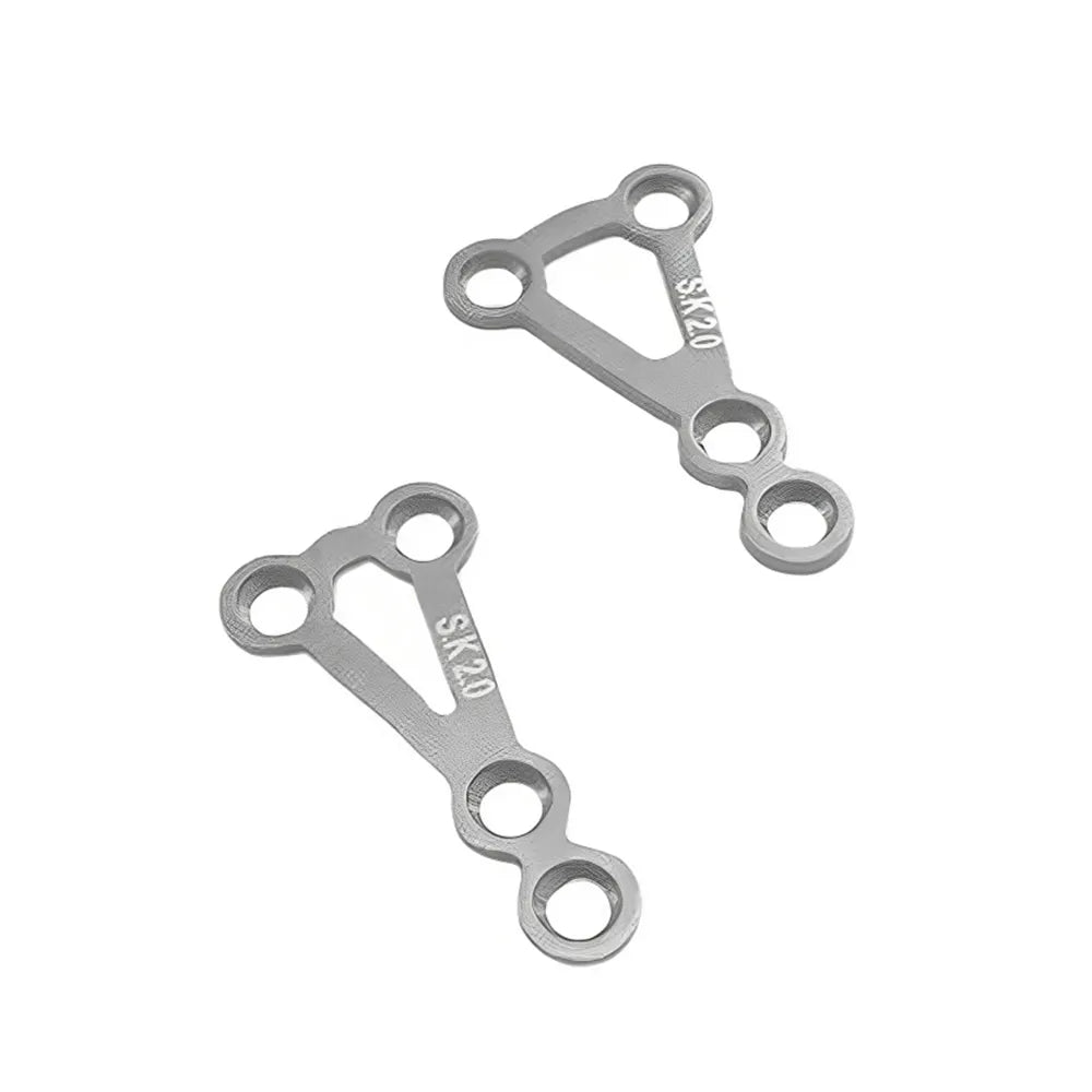 SK Surgicals SS Mini Bone Delta Plates - 2mm ( 300.501S)
