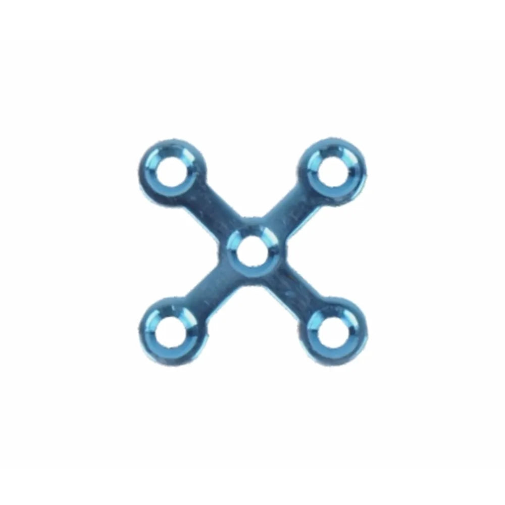 SK Surgicals Titanium Mini Bone Plates X Shape - 2mm (200.470T)