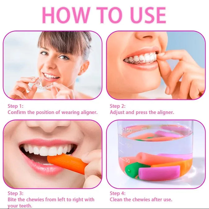 Captain Ortho Chewies for Aligner 20/pk