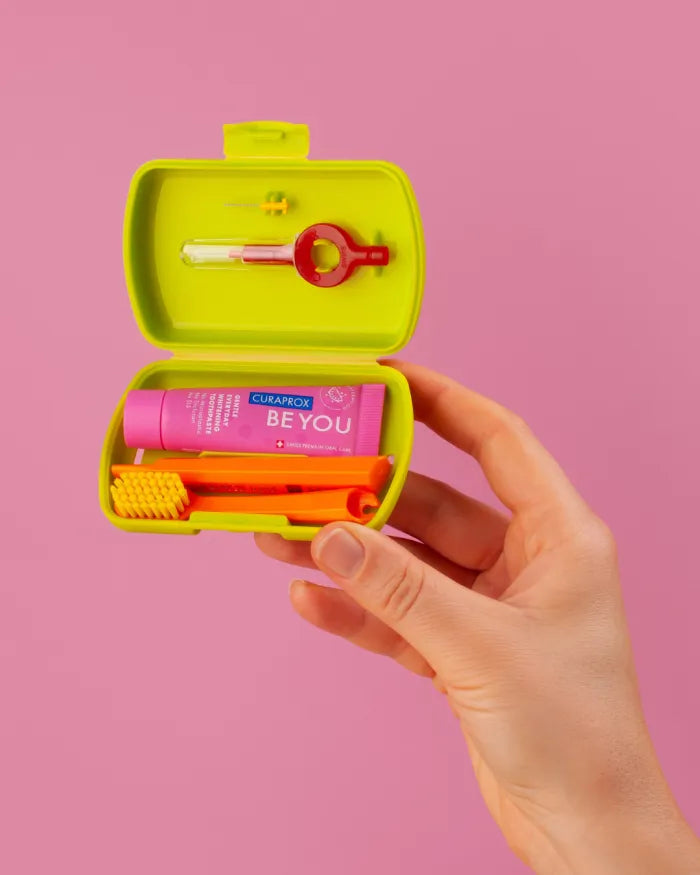 Curaprox Travel set. Green