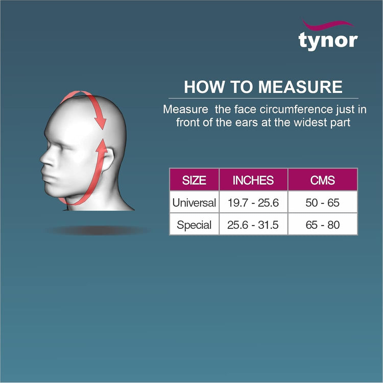 Tynor Open Hood Face Compression Garment