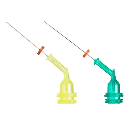 15 Degrees Ultradent Navi Tip 31 Gauge with Double Sideport Irrigator Tip