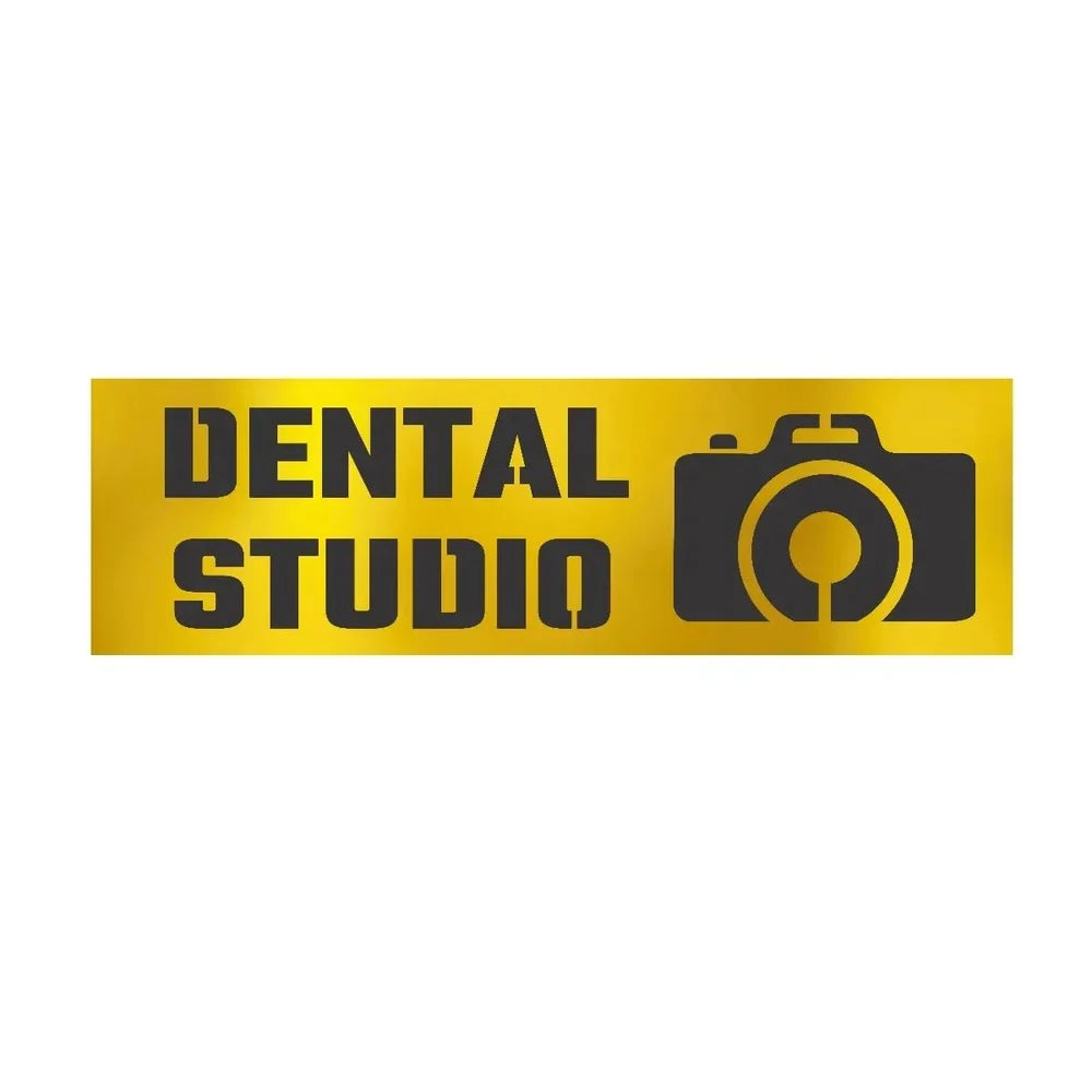 Yellow Unique Dents Acrylic Sign Plates