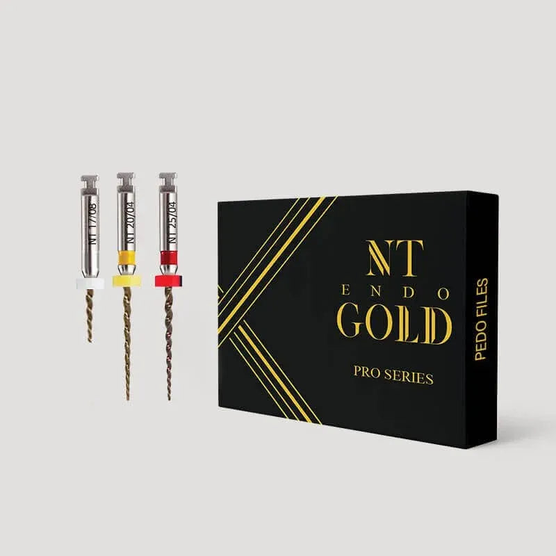 NT Pedo Gold Pro Assorted NiTi Rotary Files