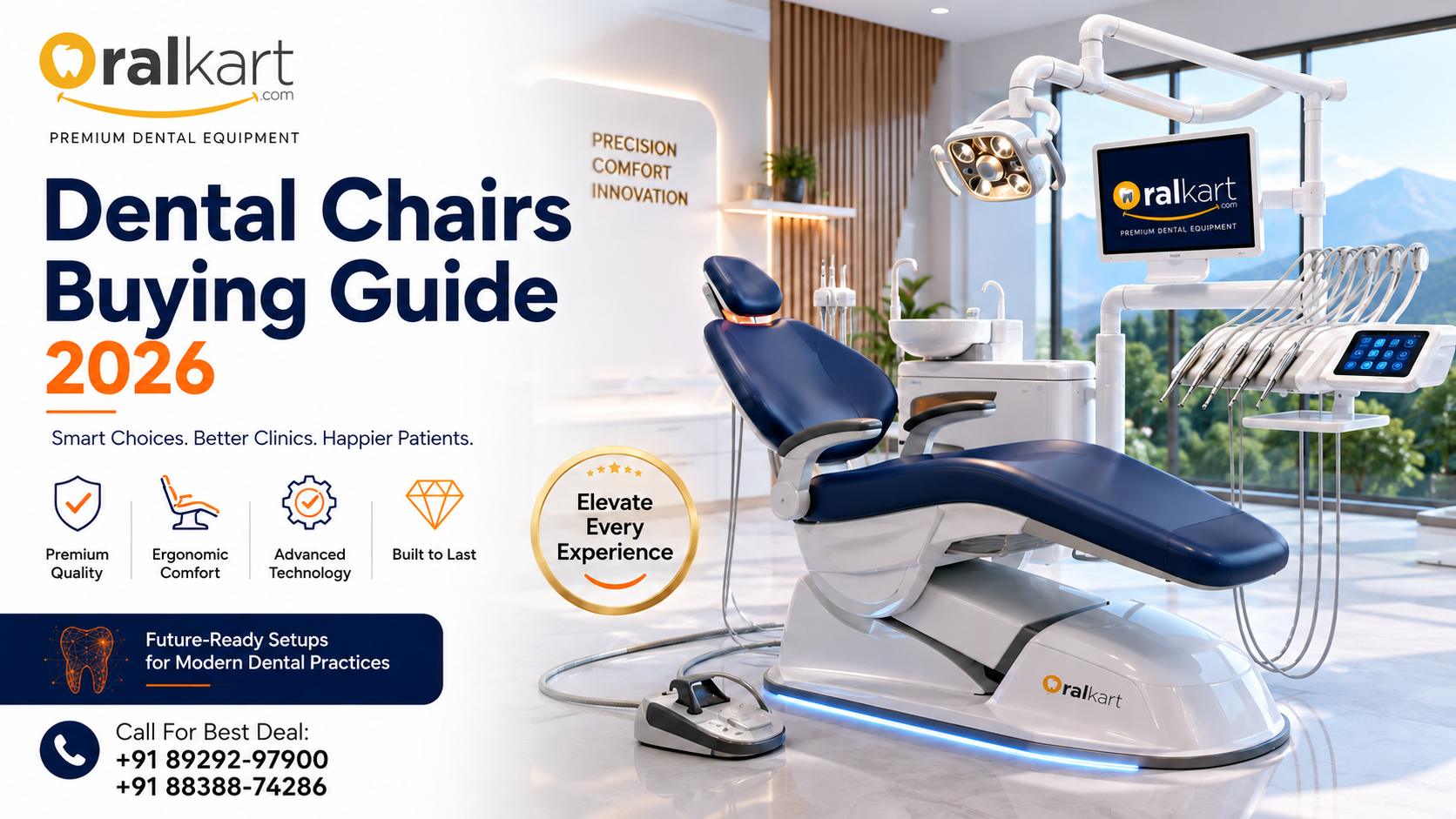 Bestodent Dental Chairs Price List 2026 | All 8 Models Compared – Oralkart