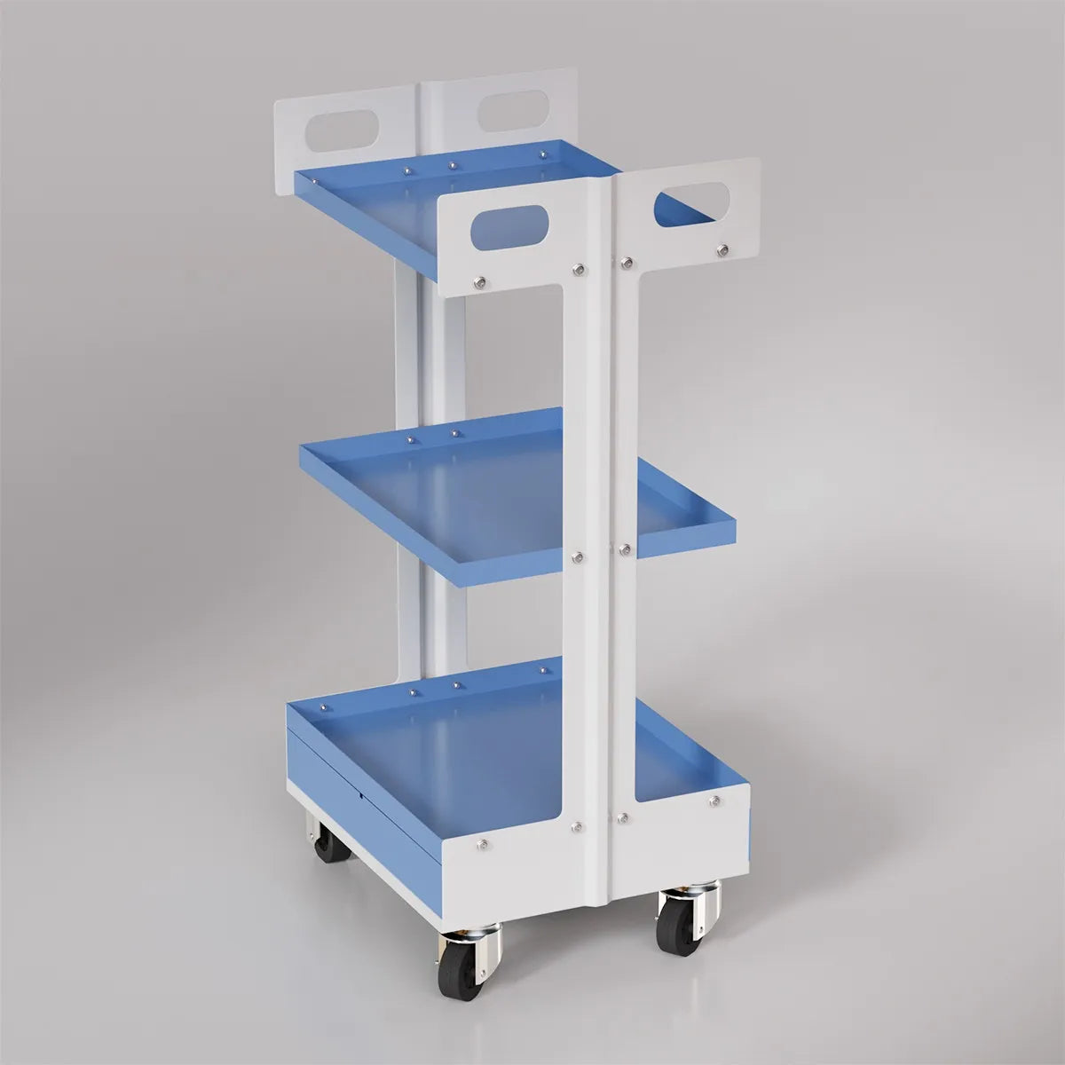 Life Dental Trolley Economy Double Pillar(Lite)