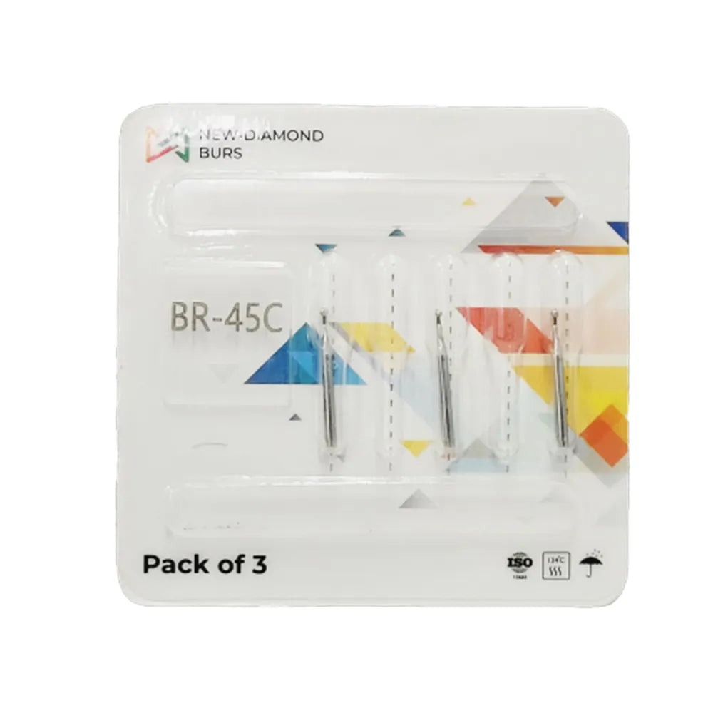 NewDiamond Ball Round Diamond Bur -BR (Pack Of 3)