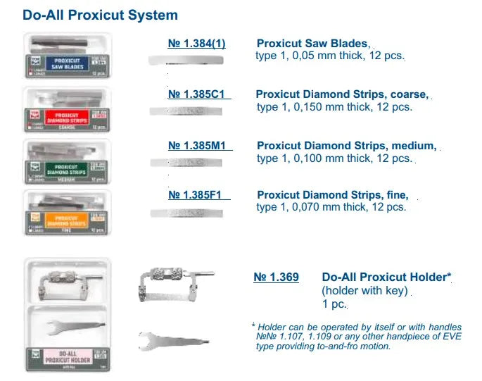 Tor Vm Do-All Proxicut System (50 pc kit) (1.370)